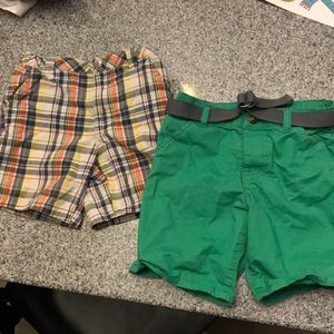 2 pair boys shorts